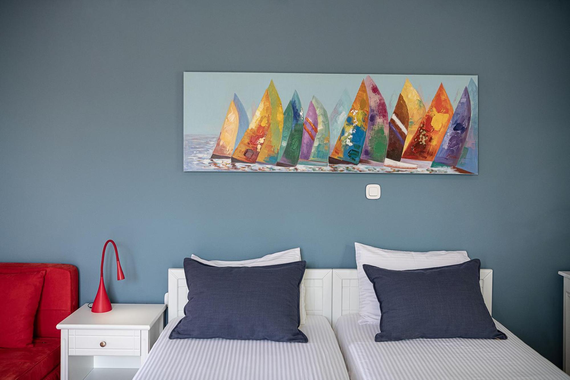 Elena Seafront Luxury Apartments Almyrida  Ruang foto
