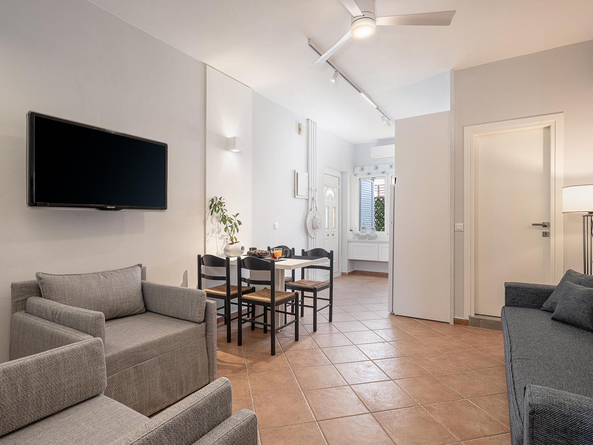 Elena Seafront Luxury Apartments Almyrida  Ruang foto