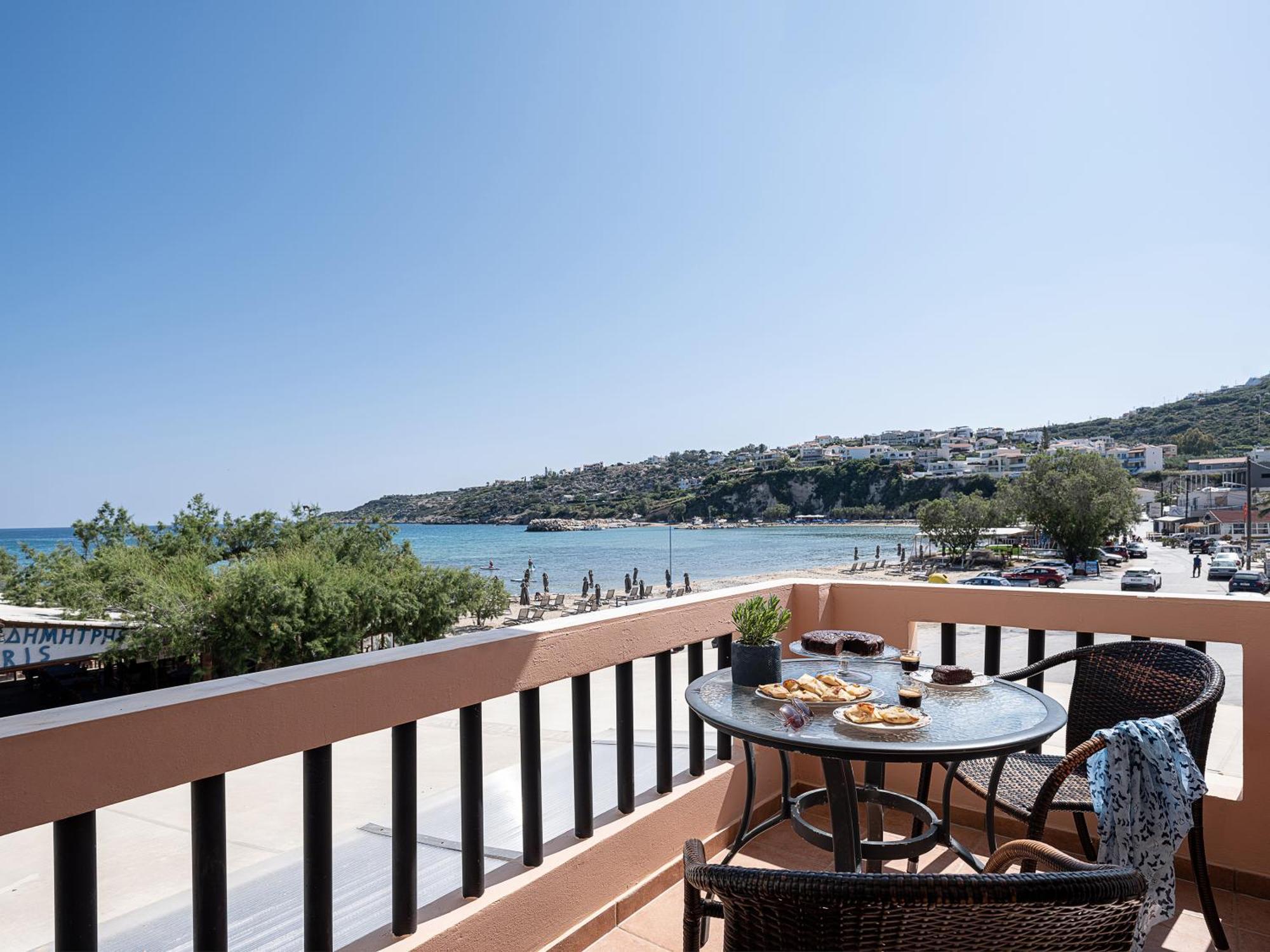 Elena Seafront Luxury Apartments Almyrida  Bagian luar foto
