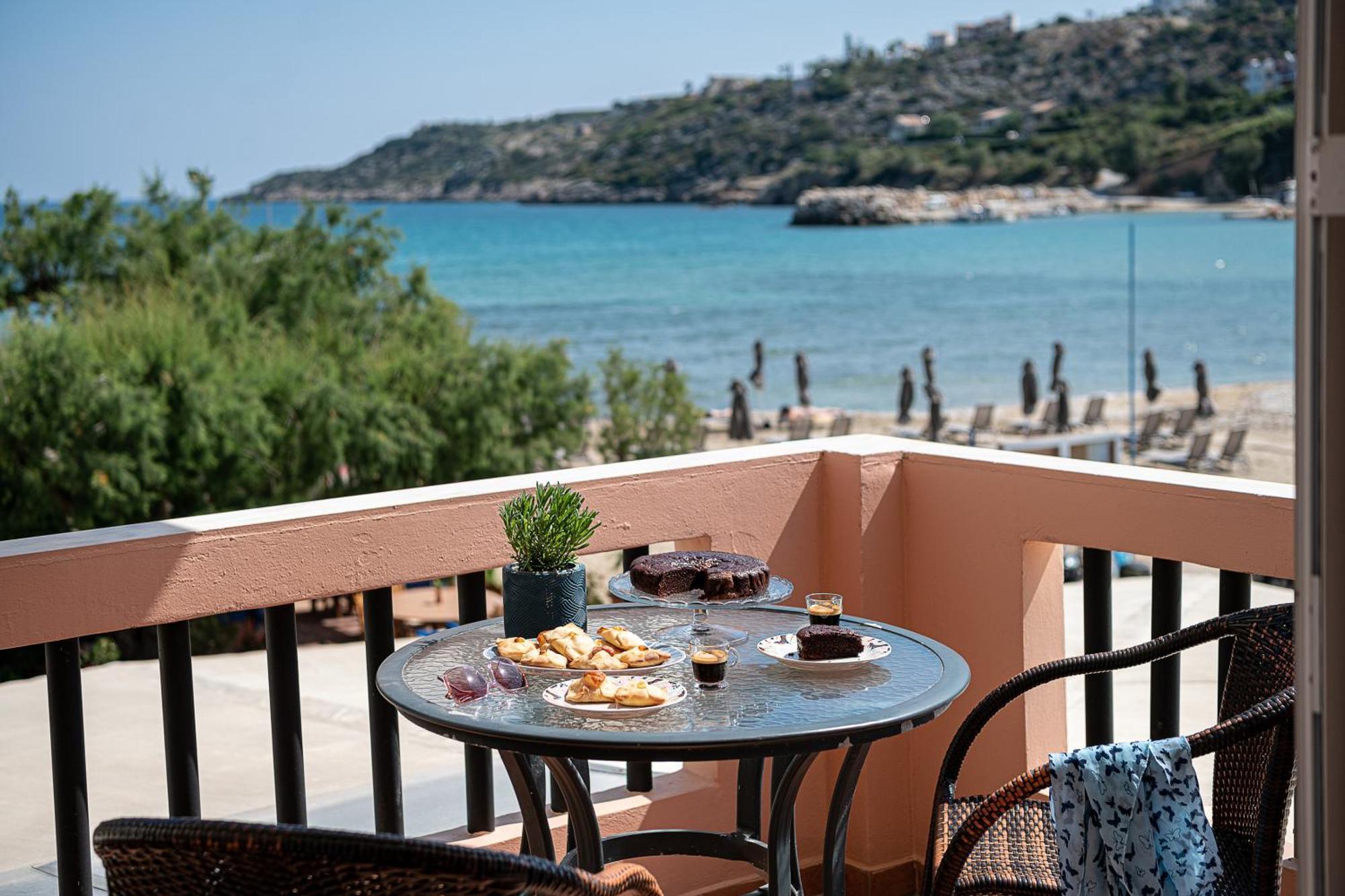 Elena Seafront Luxury Apartments Almyrida  Bagian luar foto