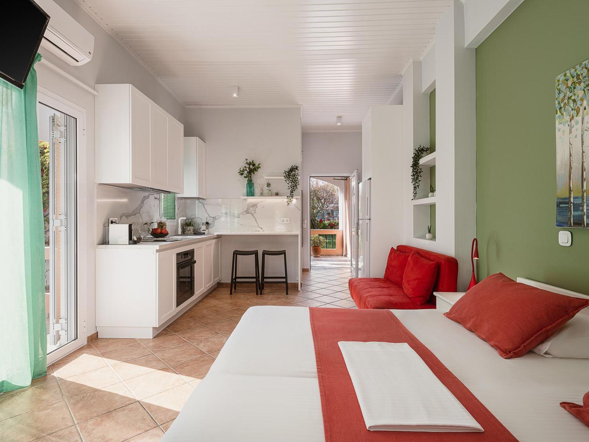 Elena Seafront Luxury Apartments Almyrida  Bagian luar foto